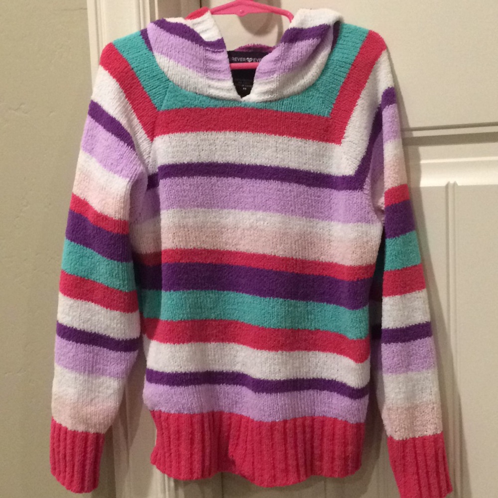 Multicolored hoodie